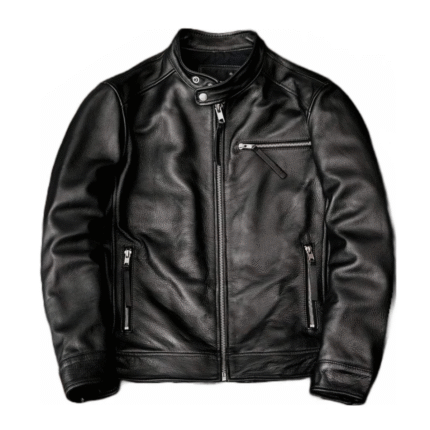 Premium Quality Black Leather Jacket